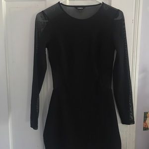 Express Black Mini Dress